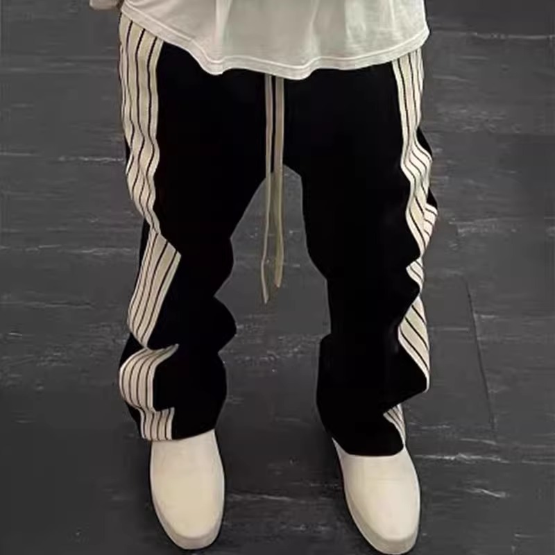 FOG ESSENTIALS  *25AW美式潮牌三条杠宽松休闲直筒百搭运动卫裤