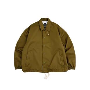 Nanamica 24AW日系宽松机能防水抽绳教练夹克 男女户外冲锋衣外套