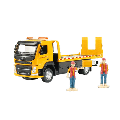 合金平板城市交通清障工程运输车