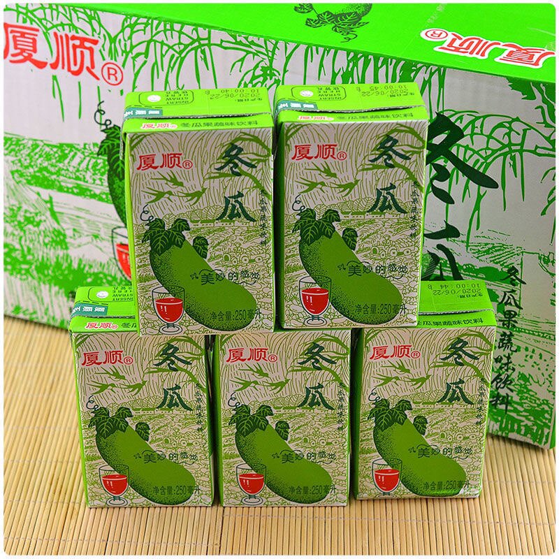 福建厦顺冬瓜茶饮料果蔬味夏季清凉饮品250ml饮料夏季清凉果蔬饮图片