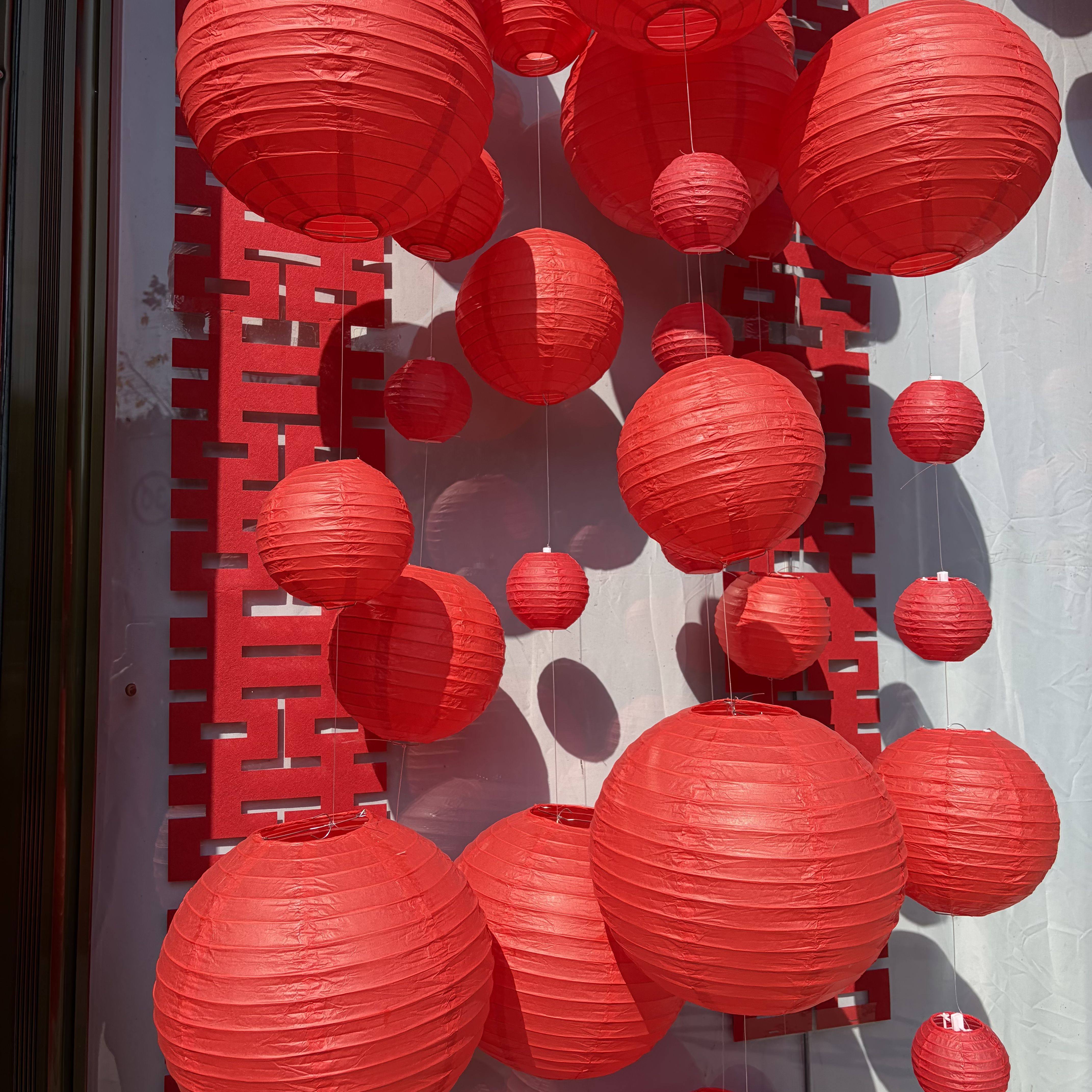 2026款新年春节场景布置纸灯笼串古风结婚喜庆红色福字小挂饰批發,节庆用品/礼品,灯笼,淘宝优惠券,粉丝福利购,淘宝优惠卷