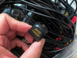 安卓大屏导航专用车载后视后摄像头 4K极光摄像头高清AHD信号新款