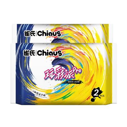 【88vip积分兑换】雀氏玩彩派Pro婴儿纸尿裤超薄透气拉拉裤便携装