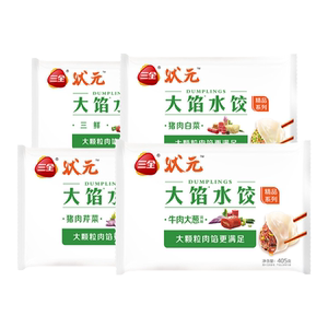 三全黄金比例水饺速冻饺子