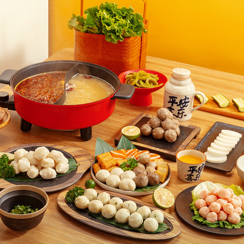 三全火锅丸子牛肉牛筋丸