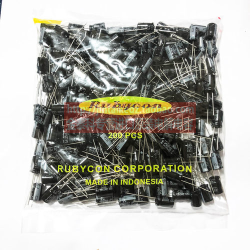 红宝石电解电容470UF 25V YXJ 10X16高频低阻25V470UF 8X11.5 PX