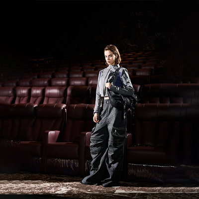 boronatoms工装肌理炮弹皮裤