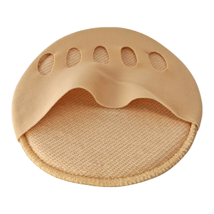 超薄前掌垫防痛超软五指前脚掌垫半码垫女凉鞋防滑袜加厚半截袜子