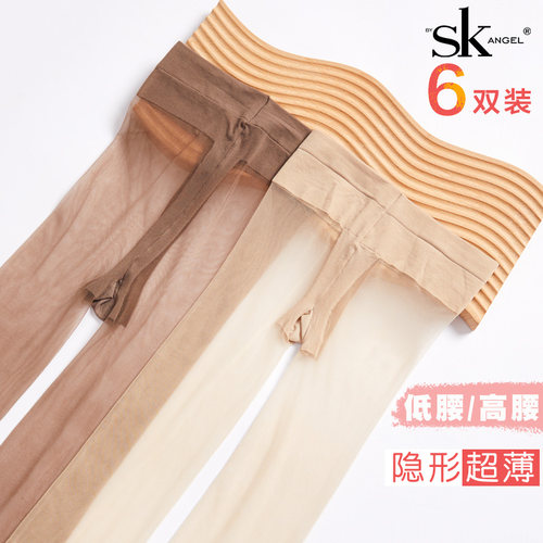 SK高腰/低腰超薄性感T裆丝袜