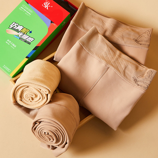 小个子SK9993加厚加绒320克光腿丝袜神器女裸感肉色液体连裤袜