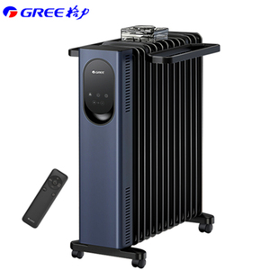 格力取暖器石墨烯13片电油汀速热家用恒温遥控烤火炉NY23-X6022B