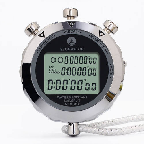 追日（PURSUN）秒表计时器多功能电子金属表跑步田径比赛专用计时