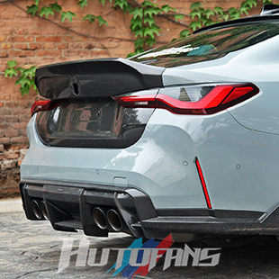 干碳纤维后备箱盖 高品质CSL款 BMW宝马G82 M4C专用改装