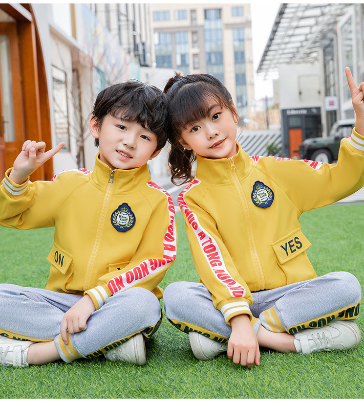 幼儿园园服春秋装小学生校服三件套儿童英伦风班服冬季两件套装