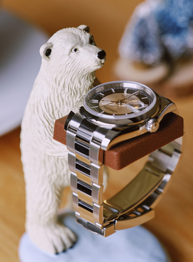 Tick Inside北极熊手表架腕表收纳展示架polar bear watch stand