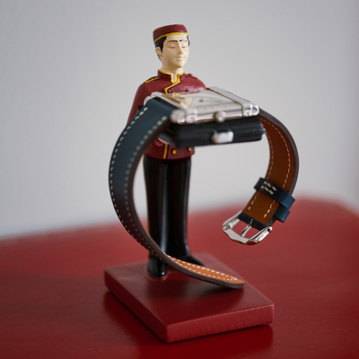 门童手表架行李生腕表收纳手表托手表展示架bellman watch stand