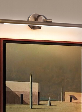 全铜复古照画灯浴室镜柜卫生间洗脸盆镜前灯过道玄关装饰挂画壁灯