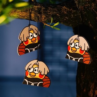 ofwild汽车摆件鸡你太美ikun车载香薰挂片小黑子衣柜宿舍香氛现货