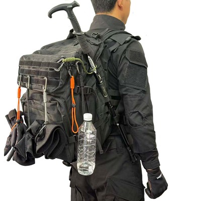 德毅营 战术背包扣EDC挂钩防丢绳 钥匙扣 便携式水壶饮料瓶挂绳