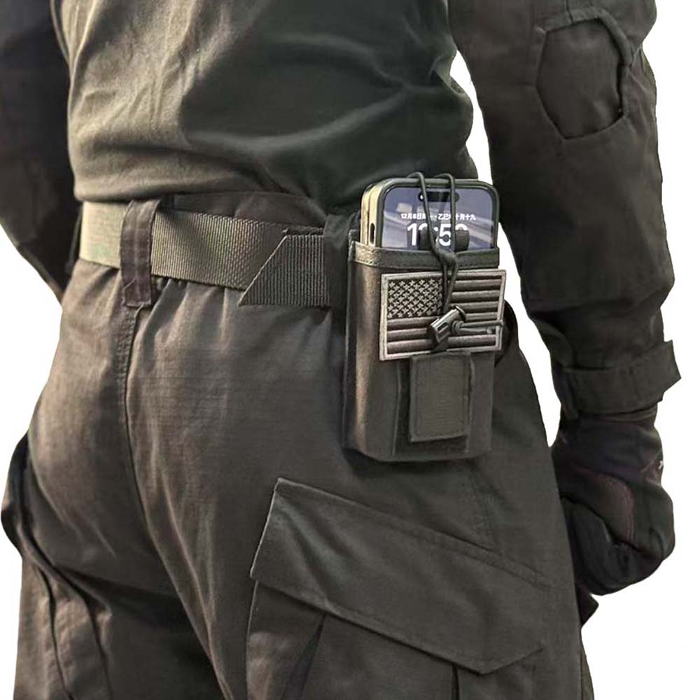 德毅营Molle战术双手机包 讲机包 水壶包 多功能收纳袋工具保护套