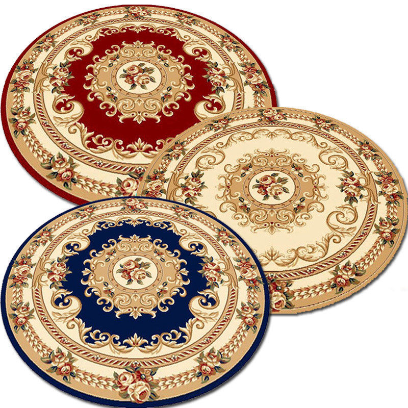 万腾圆形地毯欧式加厚客厅茶几大餐厅圆桌吊篮电脑椅卧室家用地垫,居家布艺,地毯,淘宝优惠券,粉丝福利购,淘宝优惠卷