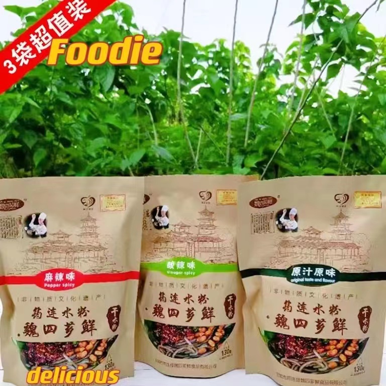 酸辣粉筠连特产麻辣水粉