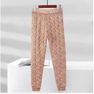 保暖长裤 老太太一条过冬棉裤 女奶奶冬装 老人加厚家居睡裤 高腰修身