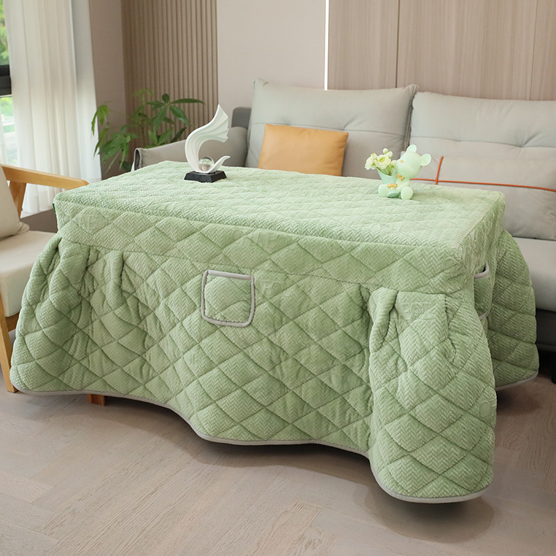 长方形裙摆烤火加绒加厚双面绒电炉罩桌子罩烤火炉罩子电暖炉取暖,居家布艺,烤火罩,淘宝优惠券,粉丝福利购,淘宝优惠卷