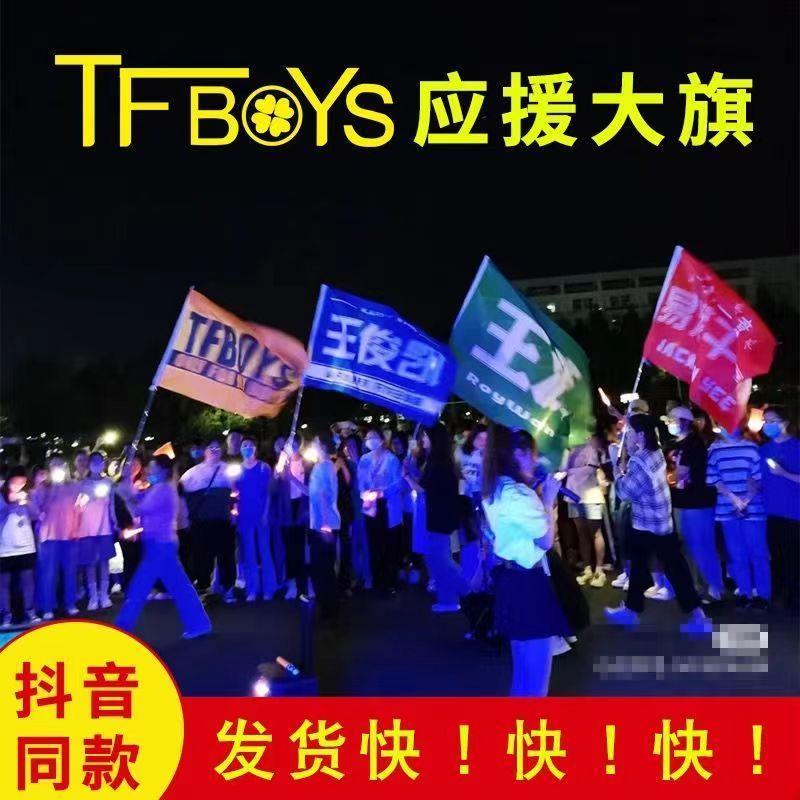 王源大旗俊凯TFBOYS应援粉