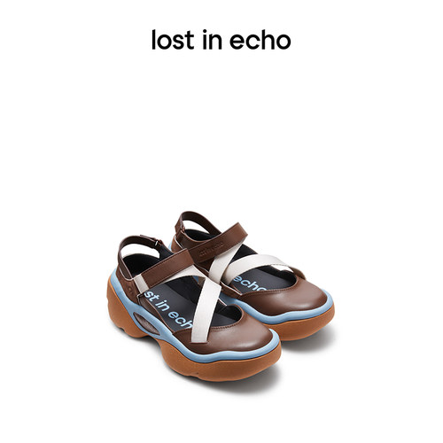 lostinecho泫雅同款休闲凉鞋