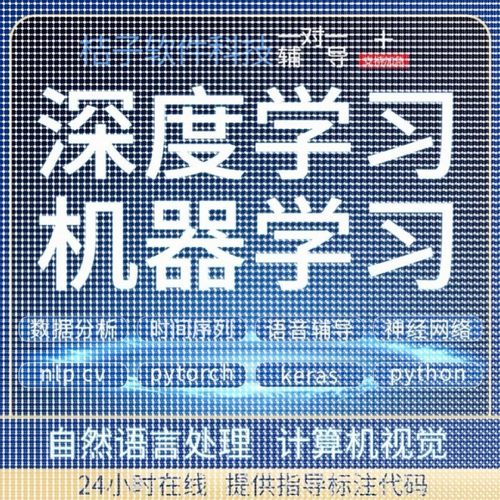 Python代编程深度学习神经网络自然语言处理数据预测知识图谱接单