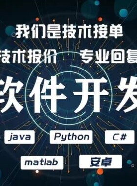 计算机Java程序代做C语言C++设计python代写C#代编PHP软件vb定制R