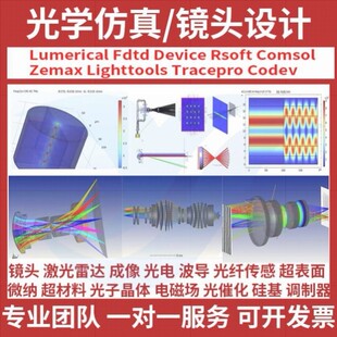 代做zemax lighttools tracepro光学设计优化 镜头光源显微镜激光