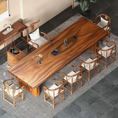 老榆木板材圆吧台面板实木餐桌板材工作会议办公桌面松木板定制做