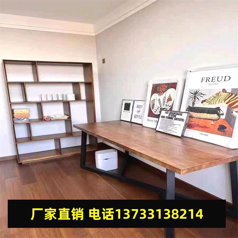 木板定制榆木松木原木加工实木材料桌面板隔板置物架尺寸定做板材