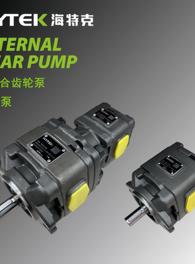 HYTEK海特克HG11-25-25-01R-VPC-D-36双联内啮合齿轮泵伺服泵