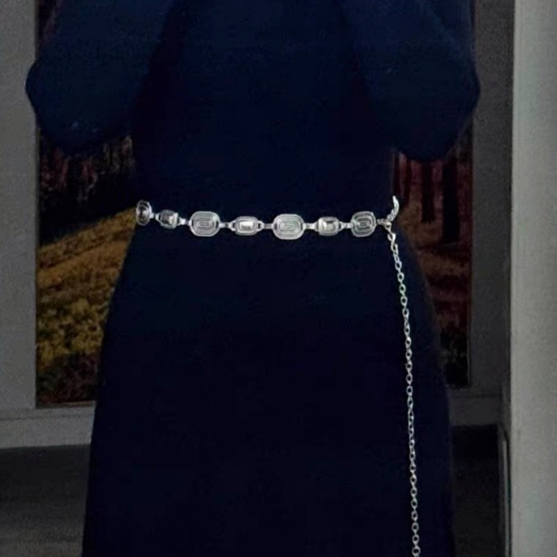 腰链女士牛仔裤毛衣西装复古
