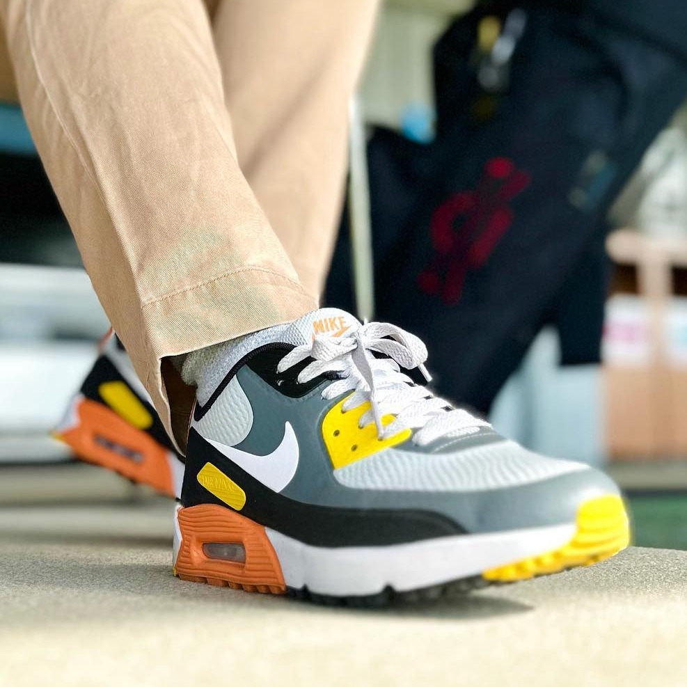 耐克Nikeairmax90高尔夫鞋男子