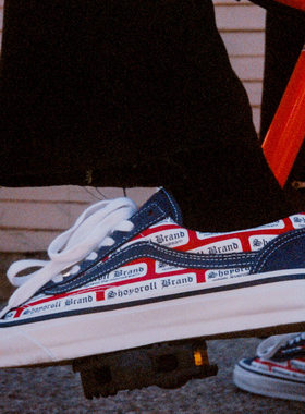 代购Shoyoroll x OTW by Vans Old Skool 36 联名新款男女滑板鞋