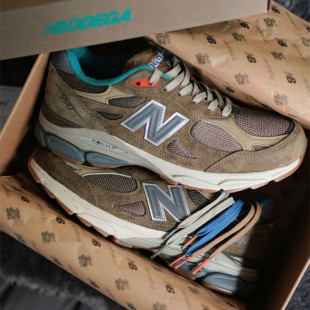 美产 Bodega x New Balance 990v3 联名运动鞋 M990BD3 15周店庆