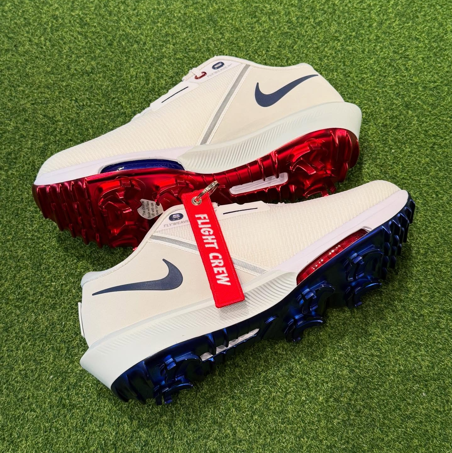 Nike耐克鸳鸯底带钉高尔夫球鞋男