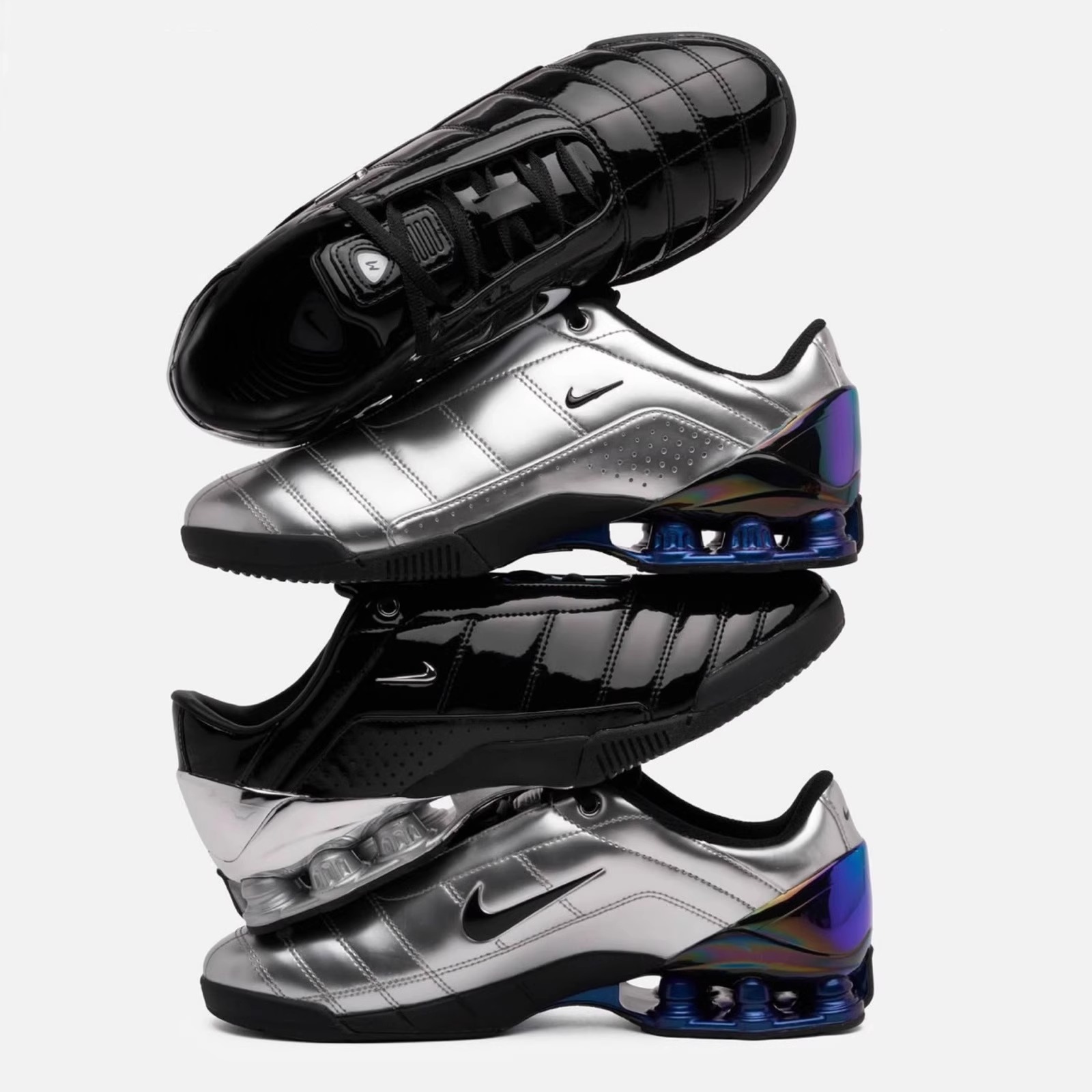 联名款Maha Amsterdam × Nike Shox Magia男女低帮复古休闲鞋