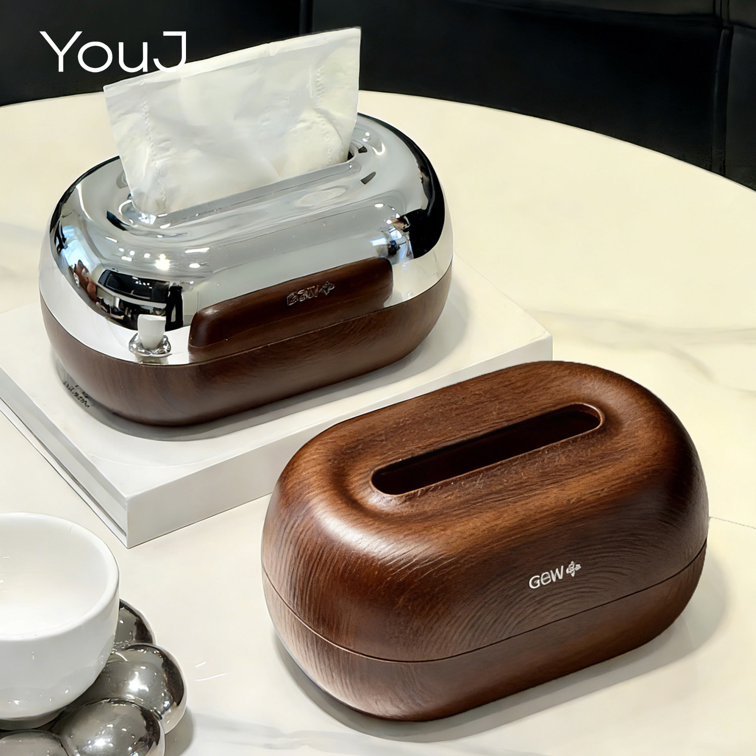 中古风纸巾盒客厅轻奢高档高级感茶几桌面抽纸盒多功能纸巾收纳盒,收纳整理,纸巾盒,淘宝优惠券,粉丝福利购,淘宝优惠卷