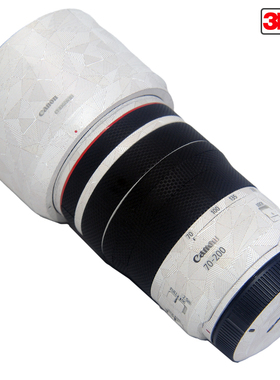 适用于佳能RF70200f4LISUSM镜头微单美保护碳纤3M贴纸本膜贴贴膜