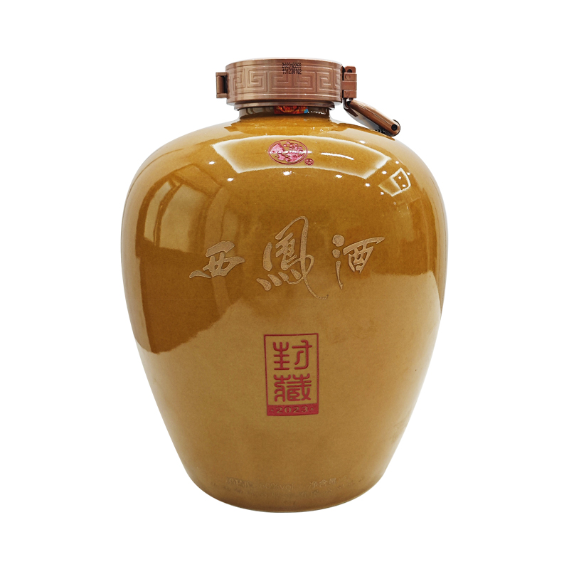 【新品上架】华山论剑西凤酒封藏2023凤香型60度5L坛装白酒收藏