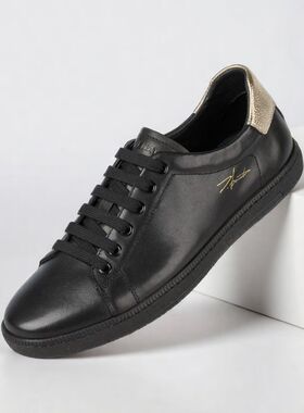 宾度男鞋新款真皮透气平底套脚一脚蹬防臭豆豆鞋乐福鞋休闲鞋皮鞋