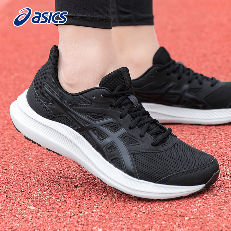 asics亚瑟士跑步鞋透气2026夏季JOLT4男鞋黑白跑鞋减震运动鞋耐磨