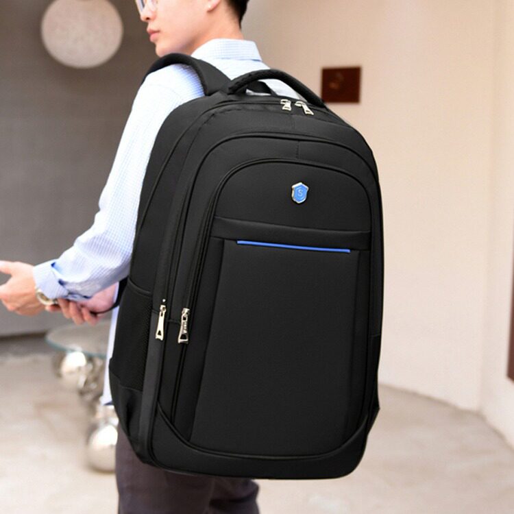 可印LOGO背包男大容量防水旅行出差商务电脑旅游双肩包书包男