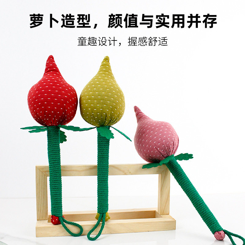 萝卜艾草经络拍打锤定制伴手礼图片