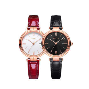 新款飞亚达手表女石英表休闲女表正品防水皮带女士手表800017